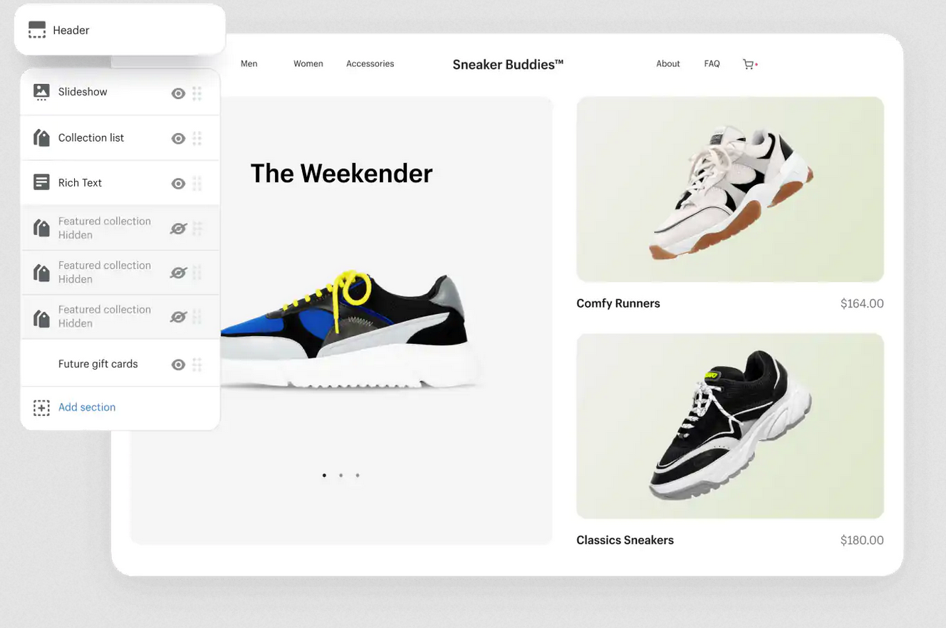 Shopify Website Builder