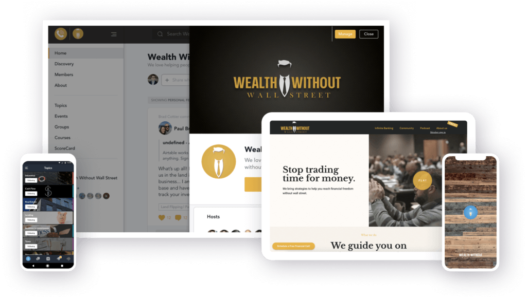 Graphics wealth without wall street